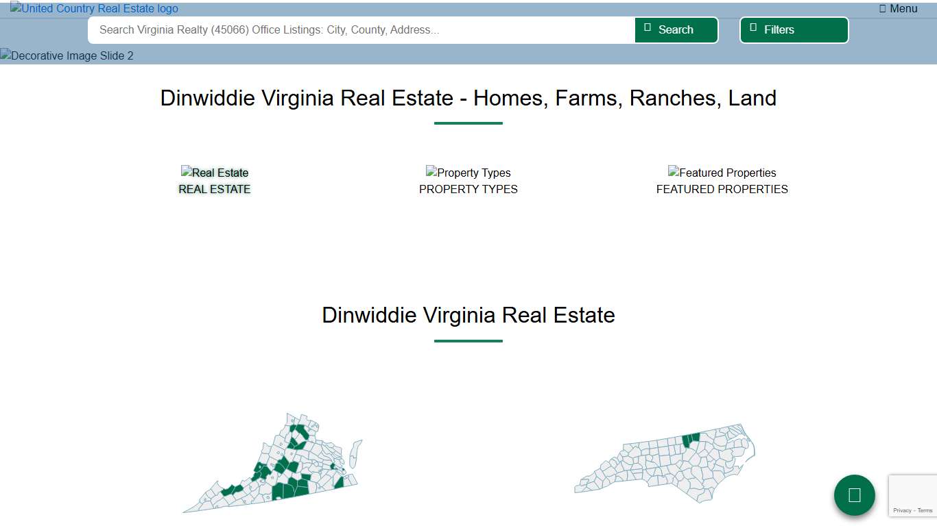 Dinwiddie Virginia Real Estate - Homes, Farms, Ranches, Land